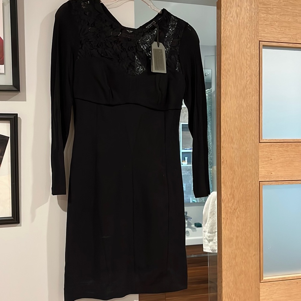 All Saints black dress